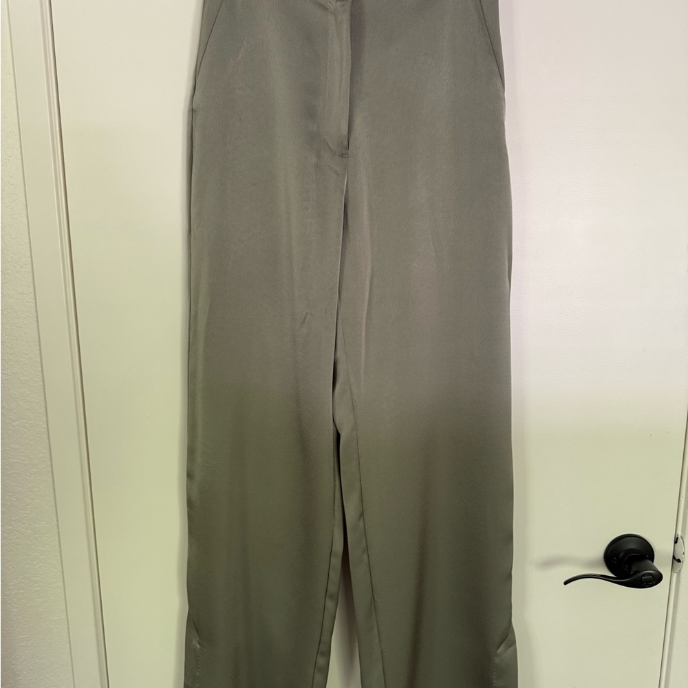 Elegant Gray Women's Pants